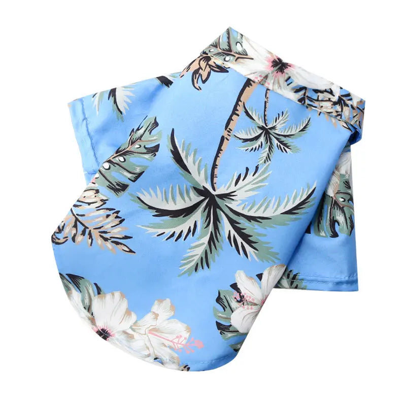 Abbigliamento Estivo per Cani Stile Hawaiano, Magliette da Spiaggia per Cani di Piccola e Media Taglia, Vestiti per Cuccioli e Gatti, Ropa Perro per Carlino e Bulldog Francese