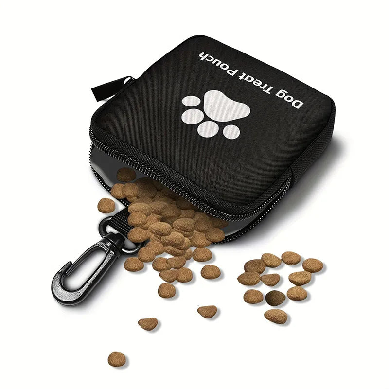 Borsa portatile per dolcetti per cani Borsa per alimenti per cani da addestramento all'aperto Borse multifunzionali per ricompensa per cani Forniture per animali domestici