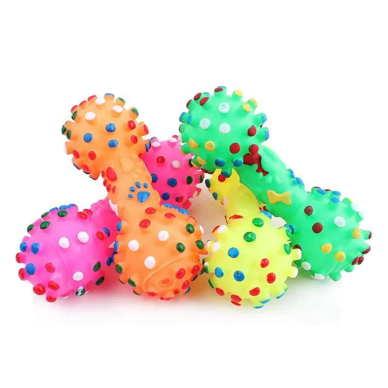 1PC giocattolo da masticare per cani in gomma naturale sicurezza e protezione ambientale flessibile resistenza ai morsi denti puliti