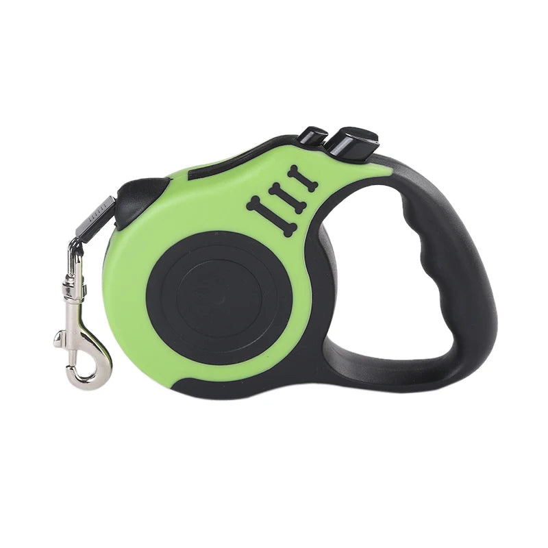 Guinzaglio per cani da 3 m 5 m Cavo per cuccioli in nylon resistente per cani di piccola taglia media Gatti Retrattile automatico Durevole Yorkshire Forniture per animali domestici