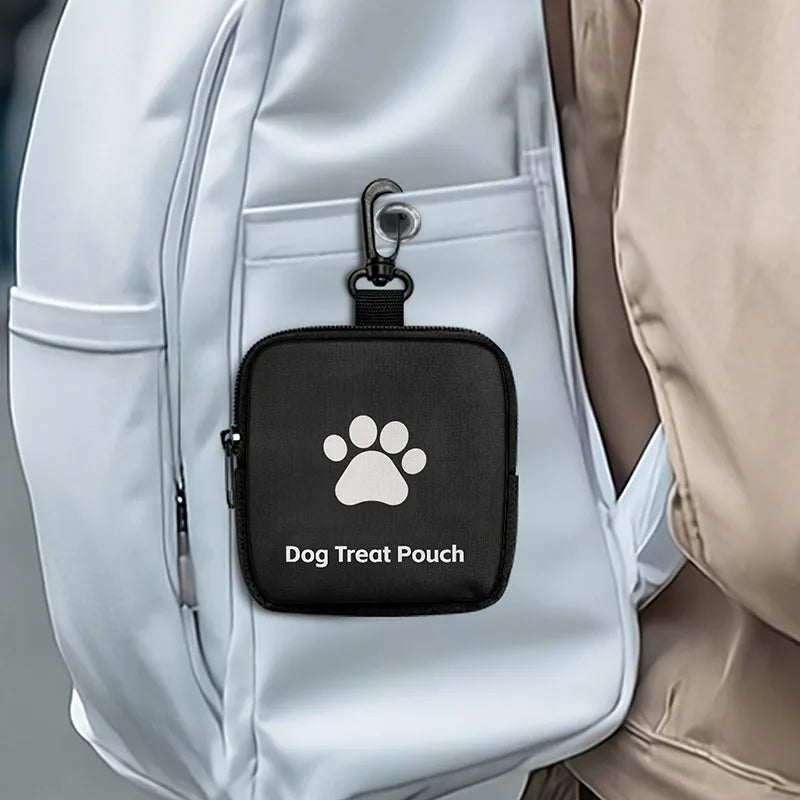Borsa portatile per dolcetti per cani Borsa per alimenti per cani da addestramento all'aperto Borse multifunzionali per ricompensa per cani Forniture per animali domestici