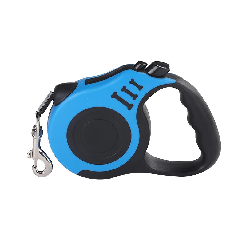 Guinzaglio per cani da 3 m 5 m Cavo per cuccioli in nylon resistente per cani di piccola taglia media Gatti Retrattile automatico Durevole Yorkshire Forniture per animali domestici