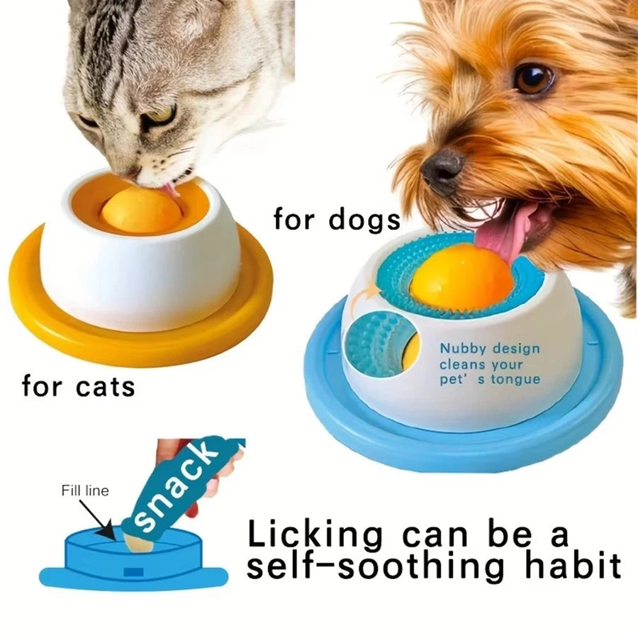 Giocattoli Interattivi per Cani, Dispenser di Cibo a Lenta Erogazione per Addestramento Cuccioli, Accessorio per Gabbie di Alimentazione Gatti