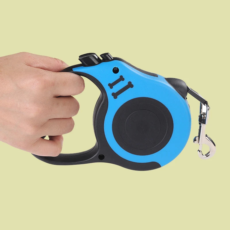 Guinzaglio per cani da 3 m 5 m Cavo per cuccioli in nylon resistente per cani di piccola taglia media Gatti Retrattile automatico Durevole Yorkshire Forniture per animali domestici