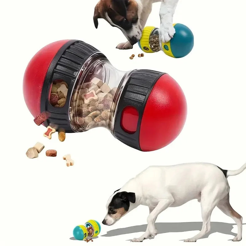 Giocattolo interattivo per dispenser di snack per cani, adatto a tutti i tipi di mangiatoie lenti, giocattoli in plastica per animali domestici, che portano un divertimento e un pranzo sano