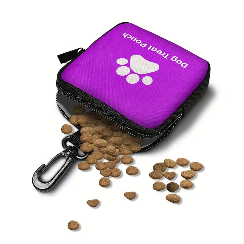 Borsa portatile per dolcetti per cani Borsa per alimenti per cani da addestramento all'aperto Borse multifunzionali per ricompensa per cani Forniture per animali domestici