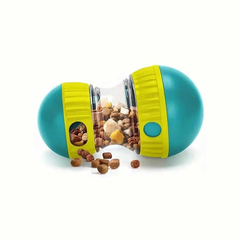 Giocattolo interattivo per dispenser di snack per cani, adatto a tutti i tipi di mangiatoie lenti, giocattoli in plastica per animali domestici, che portano un divertimento e un pranzo sano
