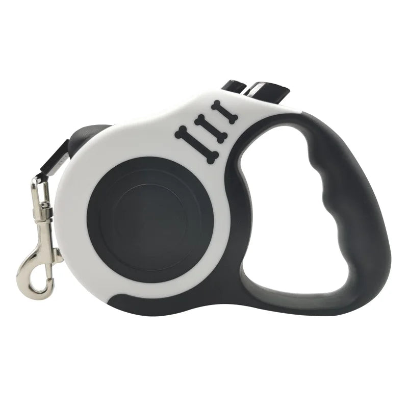 Guinzaglio per cani da 3 m 5 m Cavo per cuccioli in nylon resistente per cani di piccola taglia media Gatti Retrattile automatico Durevole Yorkshire Forniture per animali domestici