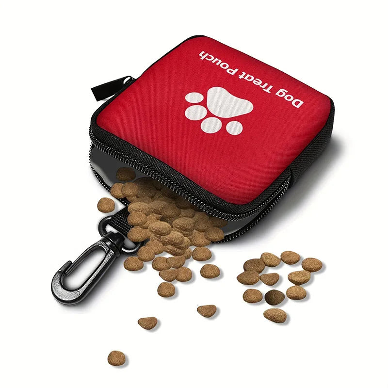 Borsa portatile per dolcetti per cani Borsa per alimenti per cani da addestramento all'aperto Borse multifunzionali per ricompensa per cani Forniture per animali domestici