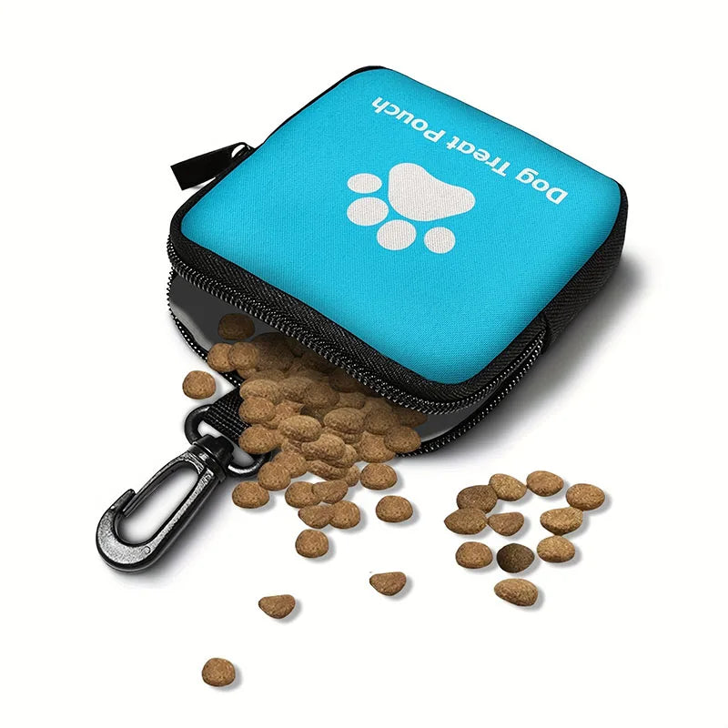 Borsa portatile per dolcetti per cani Borsa per alimenti per cani da addestramento all'aperto Borse multifunzionali per ricompensa per cani Forniture per animali domestici