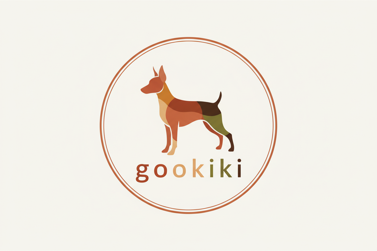 Logo gookiki con Pinscher